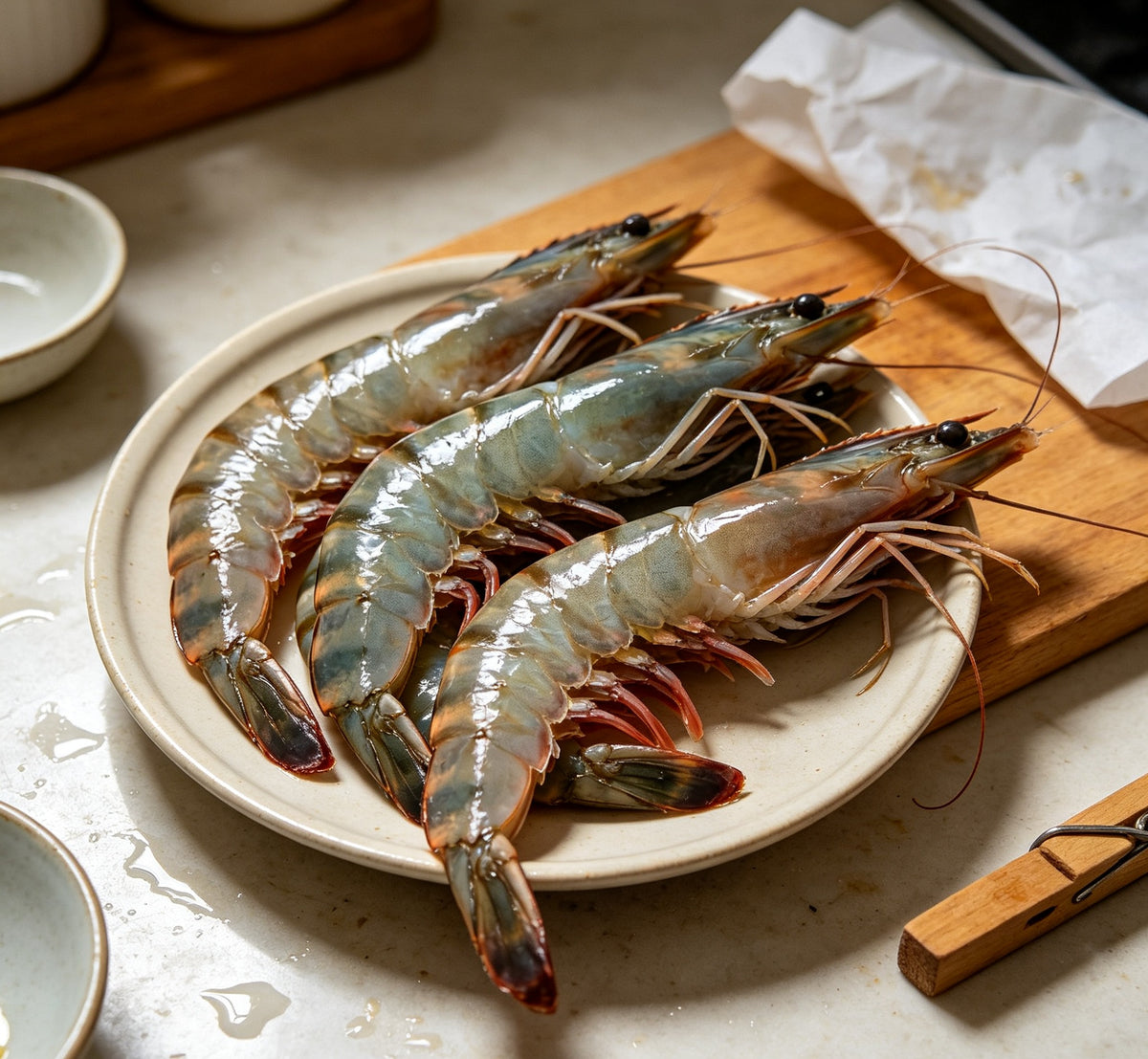 Jumbo Prawns, Shell-On and Grill Ready
