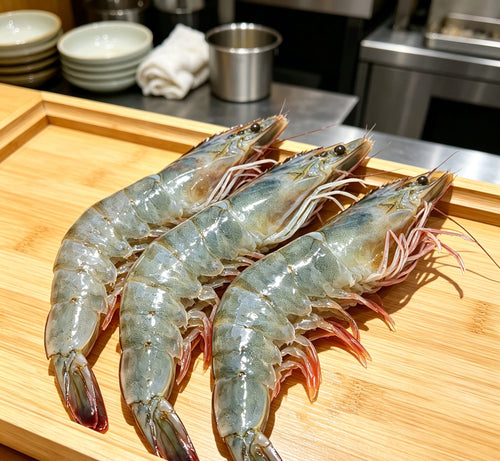 Jumbo Prawns, Shell-On and Grill Ready