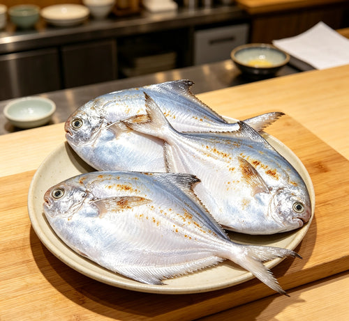 Silver Pomfret - Whole, Tender & Low in Fat