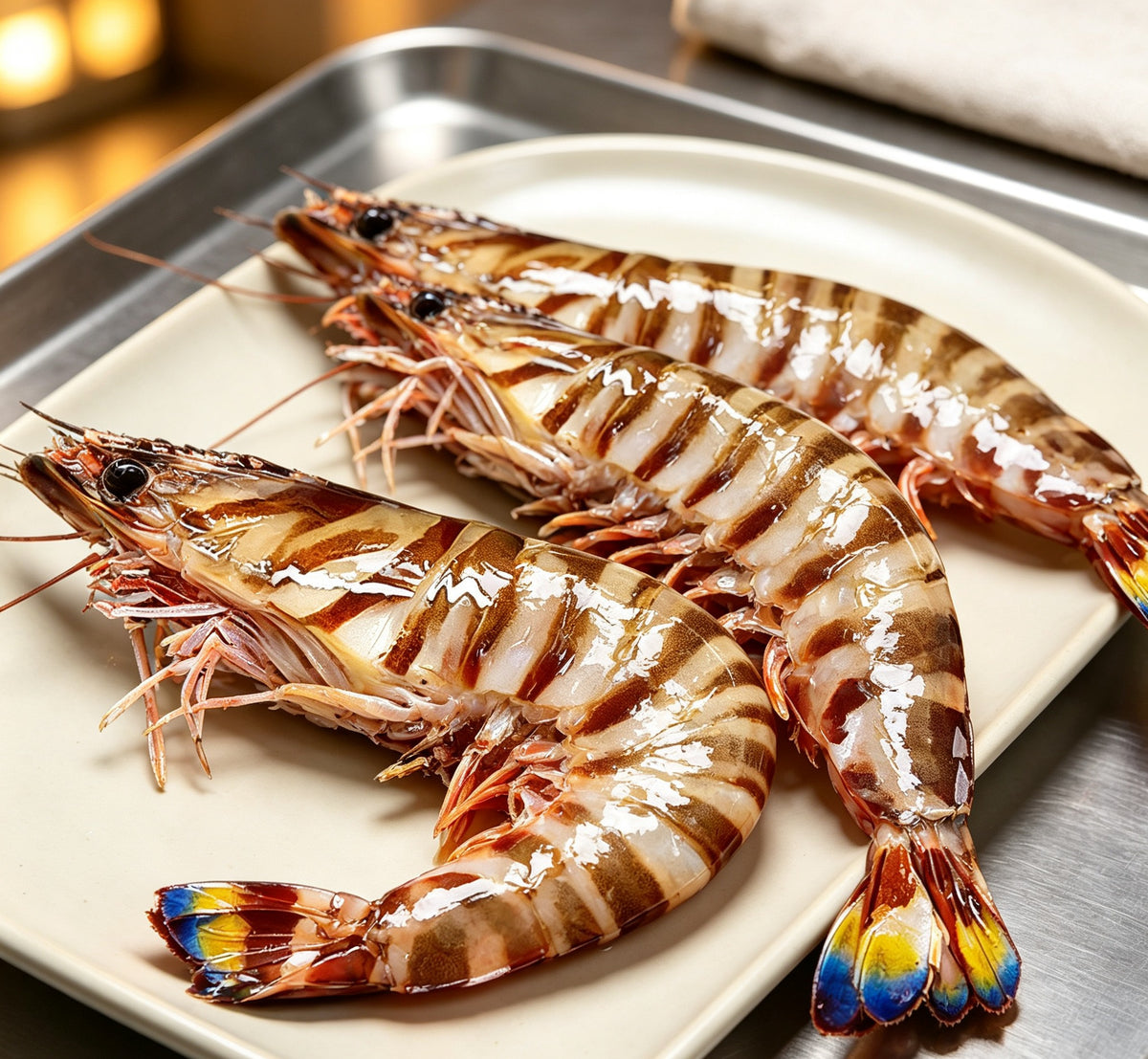 Tiger Prawns - Striped, Sweet and Simple to Fix