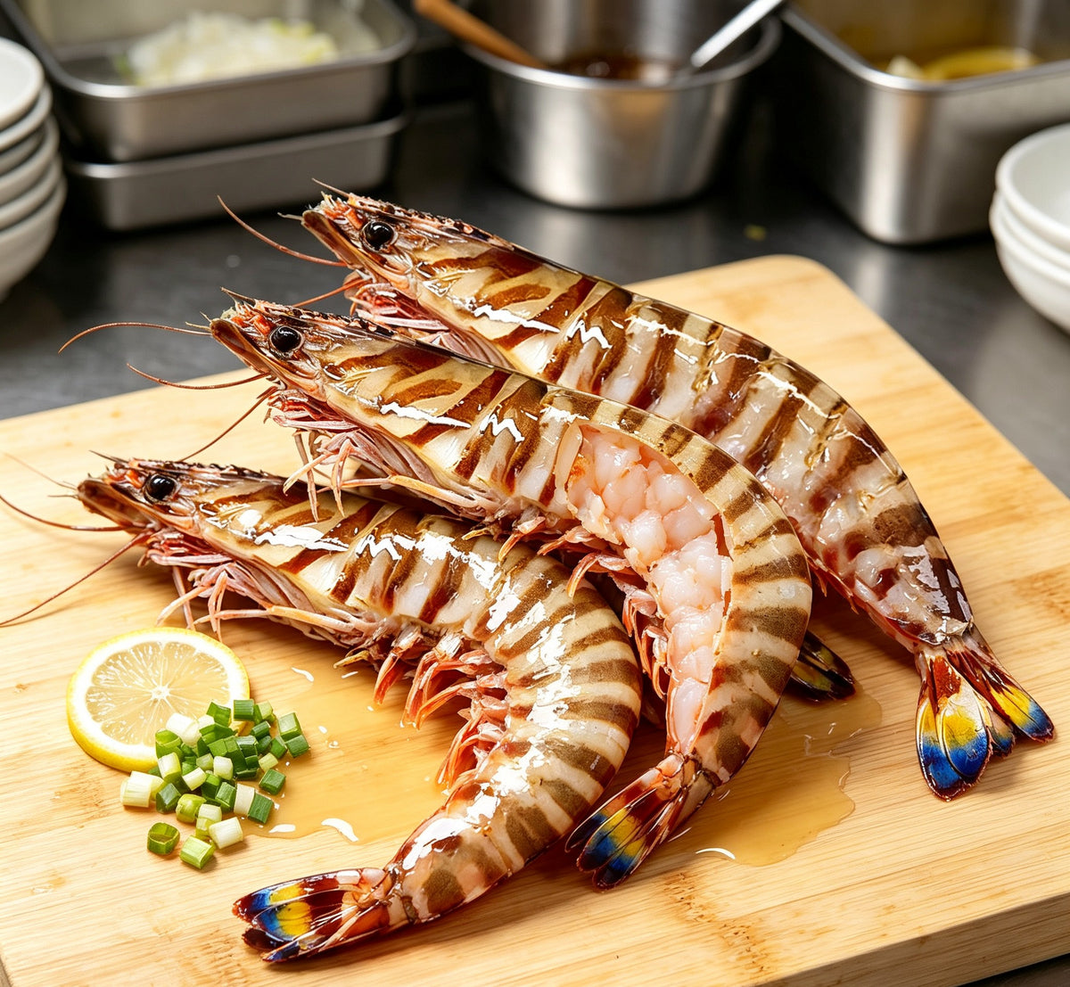 Tiger Prawns - Striped, Sweet and Simple to Fix